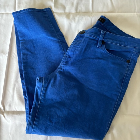 Women’s Rock & Republic Royal Blue Ankle Jeans Size 16 - Picture 4 of 5